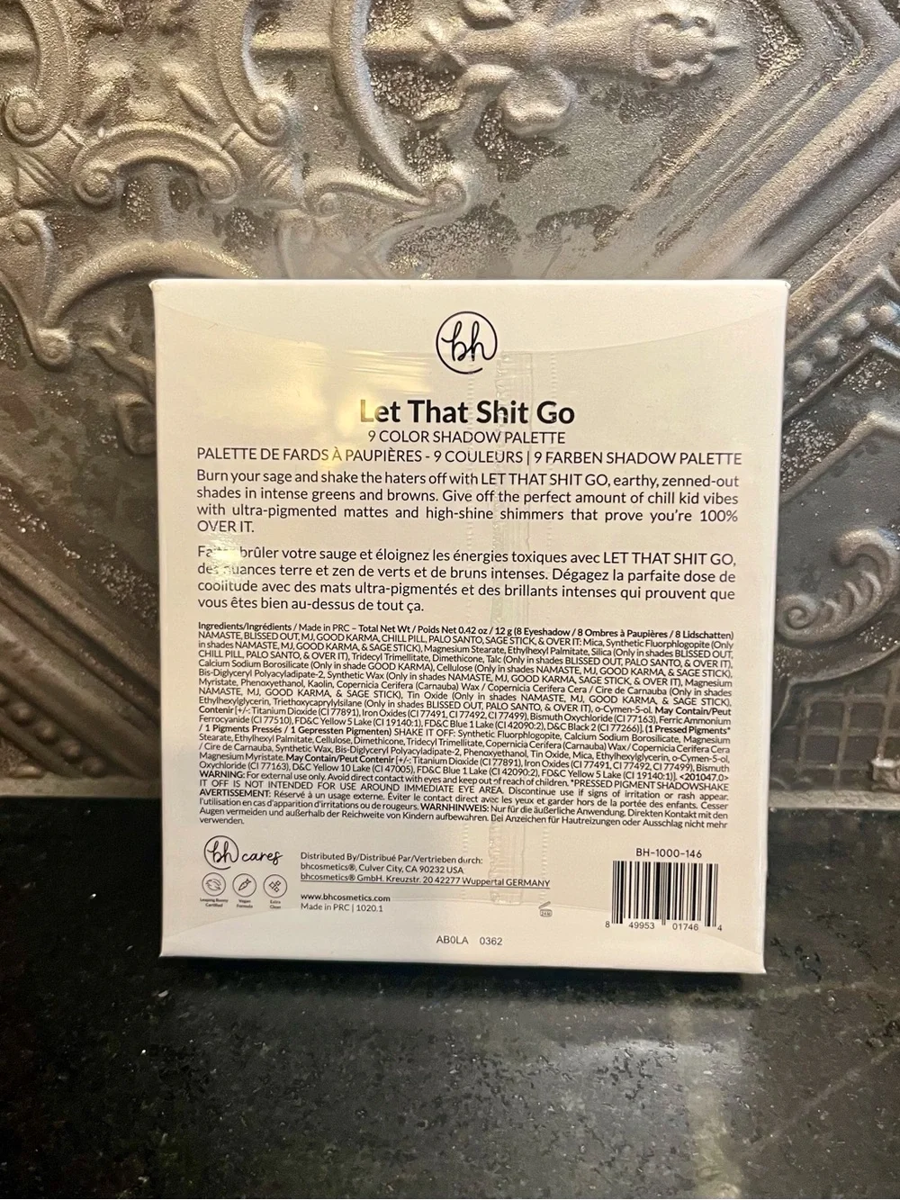 BH cosmetics Let That Shit Go Pallette
